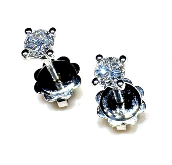 Orecchini Sommer Gioielli Donna P.LUCE in Oro bianco Diamante 0.40 Ct P.L. DIA CT 0.20 G/VVS1 - P.L. DIA CT 0.20 G/VVS1